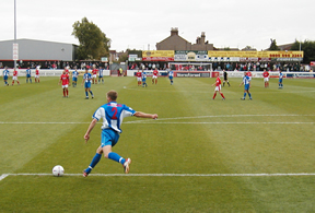 Collins' goal kick